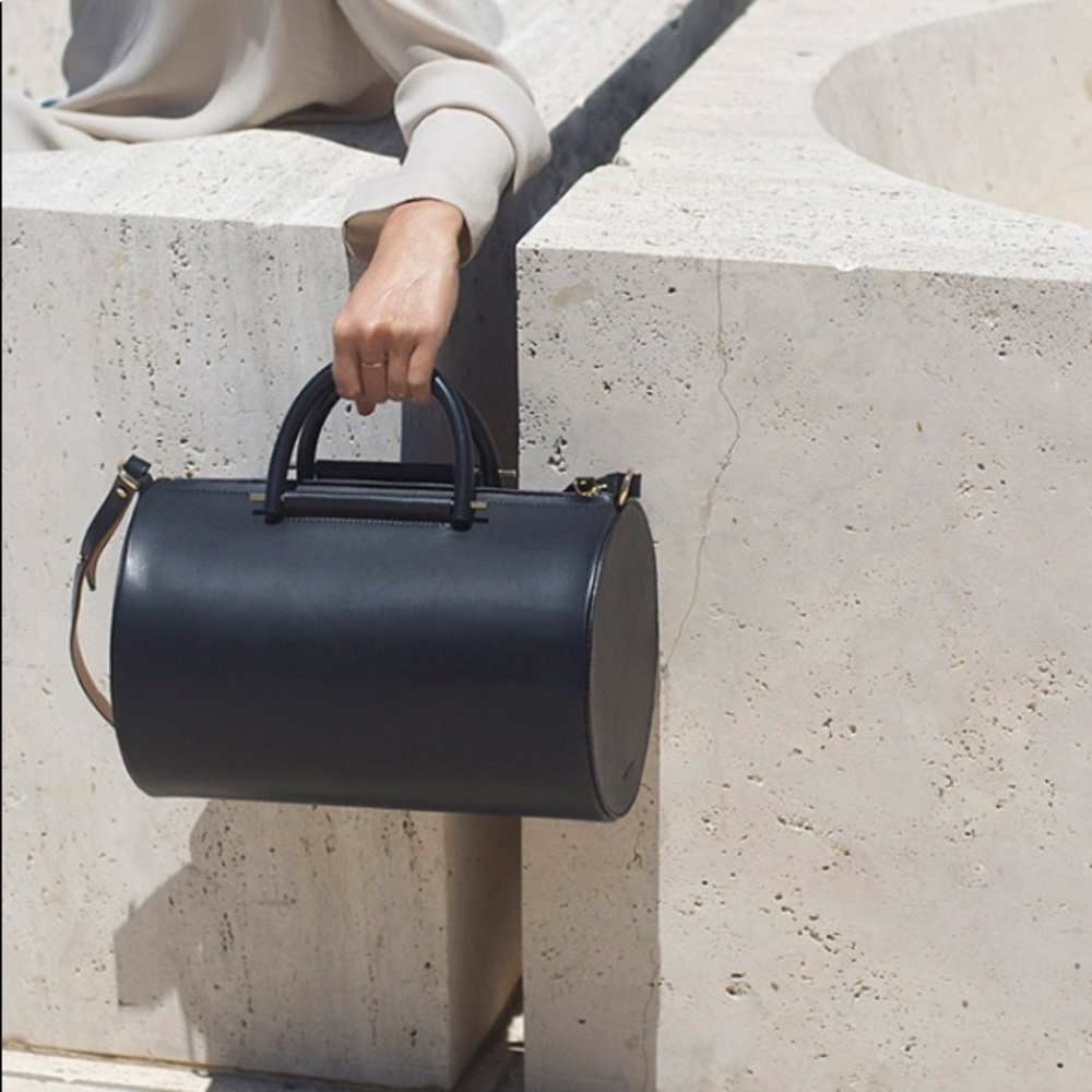 Building Block Cylinder Duffel Bag